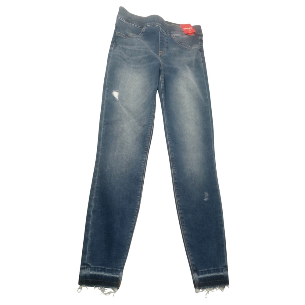 NWT Spanx Skinny Jeans Women's Small High Rise Pull On Jegging Denim Jeans